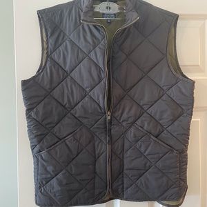 J Crew Men's Quilted Walker Vest